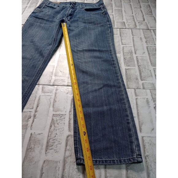 F.U.S.A.I Western Men's Jeans Size 32x30 Boot Cut Denim Medium Wash - Picture 4 of 13